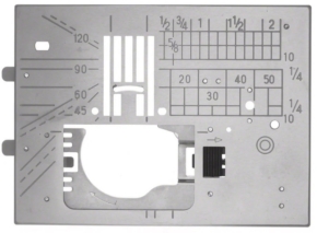 Janome 859616012 | Standard Zig Zag Needle Plate