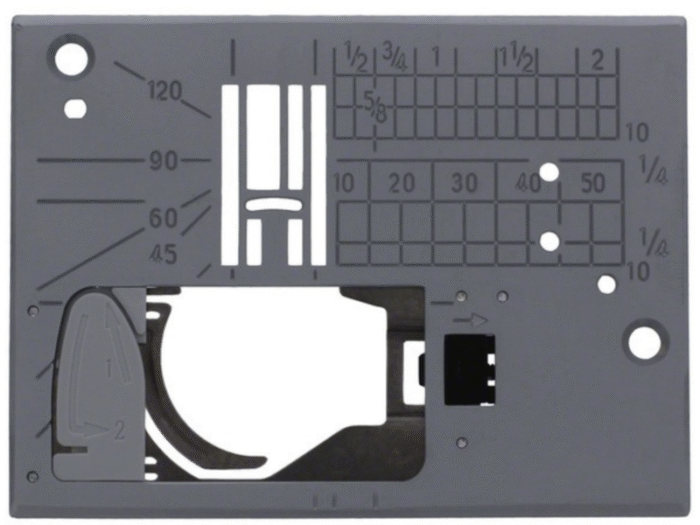 Janome 809616006 | Standard Zig Zag Needle Plate