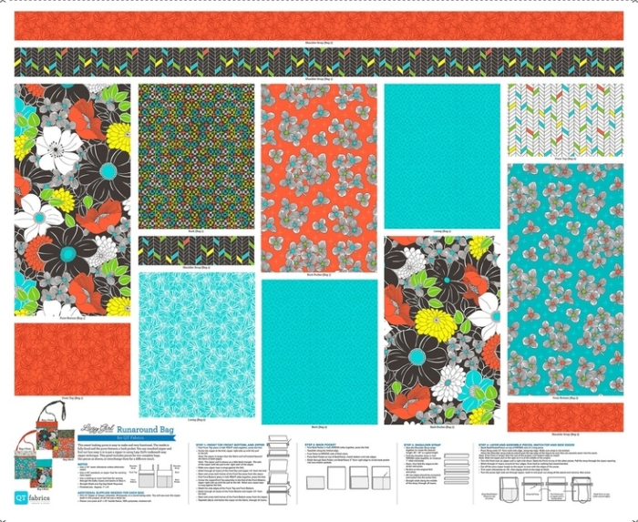 Lexi Runaround Purse & Bag Fabric Panel