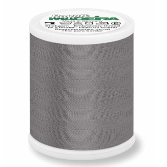 Madeira 9841_1041 | Rayon Embroidery Thread 1000m | Medium Dark Grey