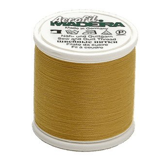 Madeira Aerofil Sewing Thread | 100m | No.120 | Deep Mustard