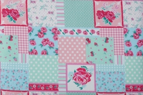 Patchwork Floral Yarn & Needle Holder Bag