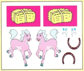 Pony Easy Stitch Pillow Kit