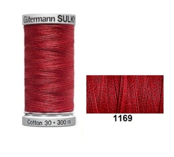 Gutermann Sulky Cotton | 300m | Bayberry Red