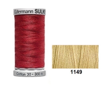 Gutermann Sulky Cotton | 300m | Deep Ecru