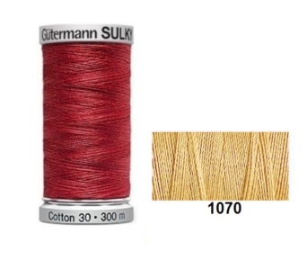 Gutermann Sulky Cotton | 300m | Gold
