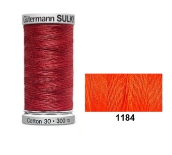 Gutermann Sulky Cotton | 300m | Orange Red