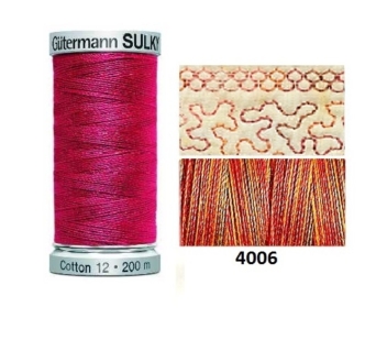 Guterman Sulky Variegated Cotton | 200m | Autumn | 709751_4006