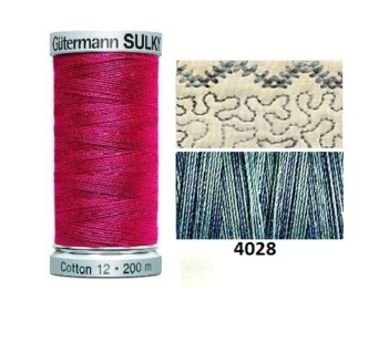 Guterman Sulky Variegated Cotton | 200m | Storm Clouds | 709751_4028