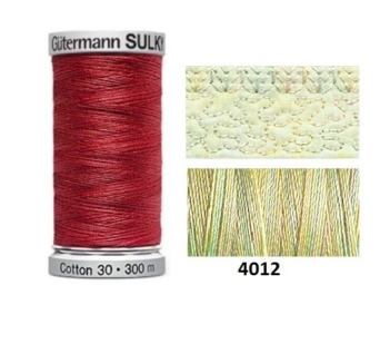 Guterman Sulky Variegated Cotton | 300m | Baby Soft