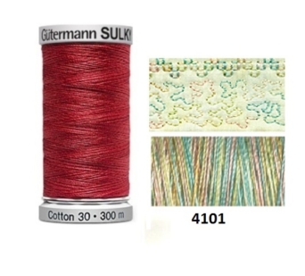 Guterman Sulky Variegated Cotton | 300m | Easter Eggs