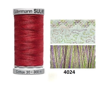 Guterman Sulky Variegated Cotton | 300m | Heather