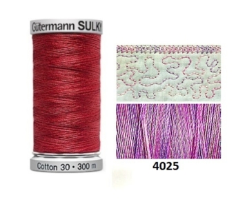 Guterman Sulky Variegated Cotton | 300m | Hydrange