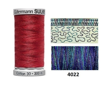 Guterman Sulky Variegated Cotton | 300m | Midnight Sky