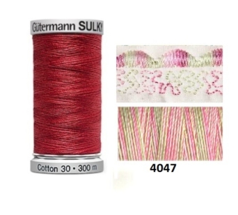 Guterman Sulky Variegated Cotton | 300m | Princess Garden