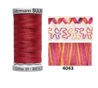 Guterman Sulky Variegated Cotton | 300m | Tropical