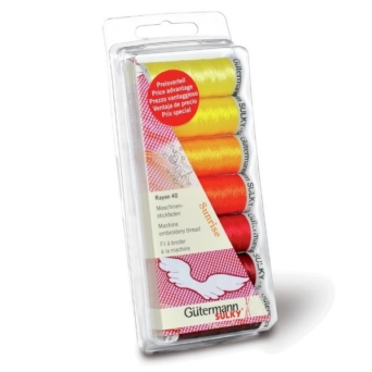 Sunrise Thread Pack Sulky Rayon 40 7pk