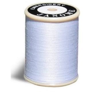 Janome J-208-10C | White Bobbin Thread 1000m