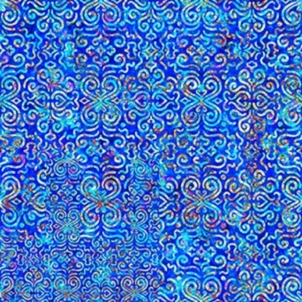 Zanzibar Set Geo Multi on Royal Fabric