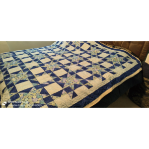 Amish star quilt