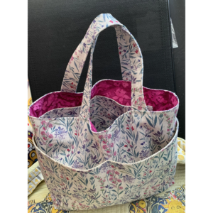 Dual use shopper/crochet bag