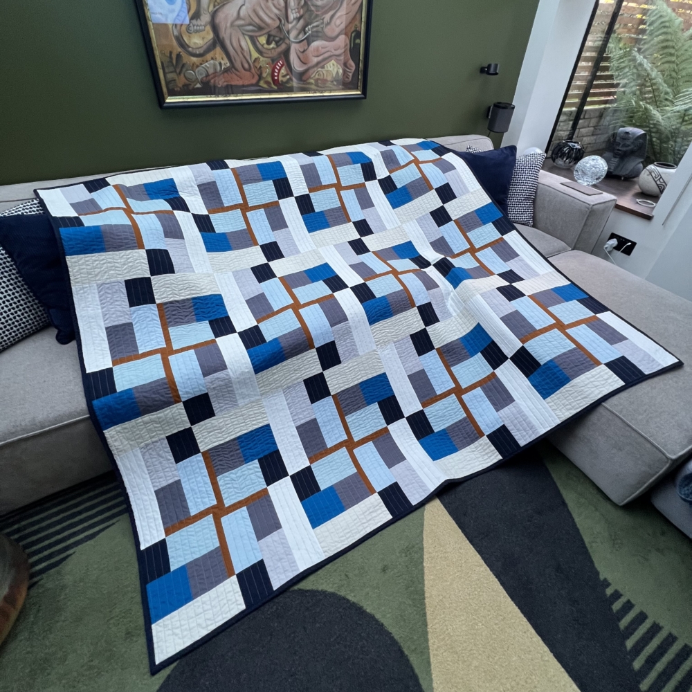 Super King Molinus Quilt by Kelli Fox Designs