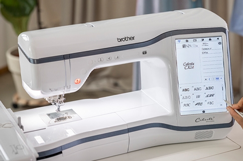 Mixed Botanica Feathers on Brown Fabric