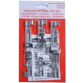 Novum Combi Overlocker Feet Set