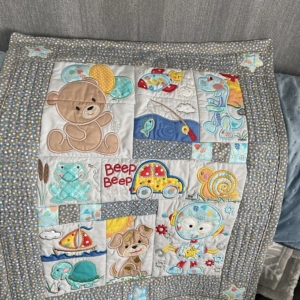 Baby quilt for niece first baby
