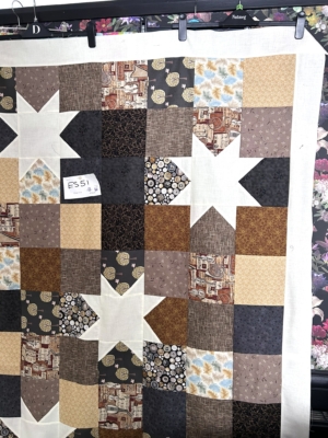 Quilt top for a charity