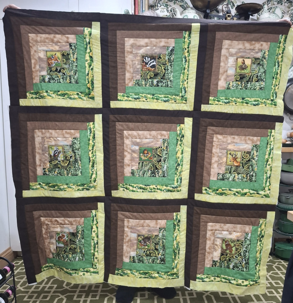 Wildlife quilt