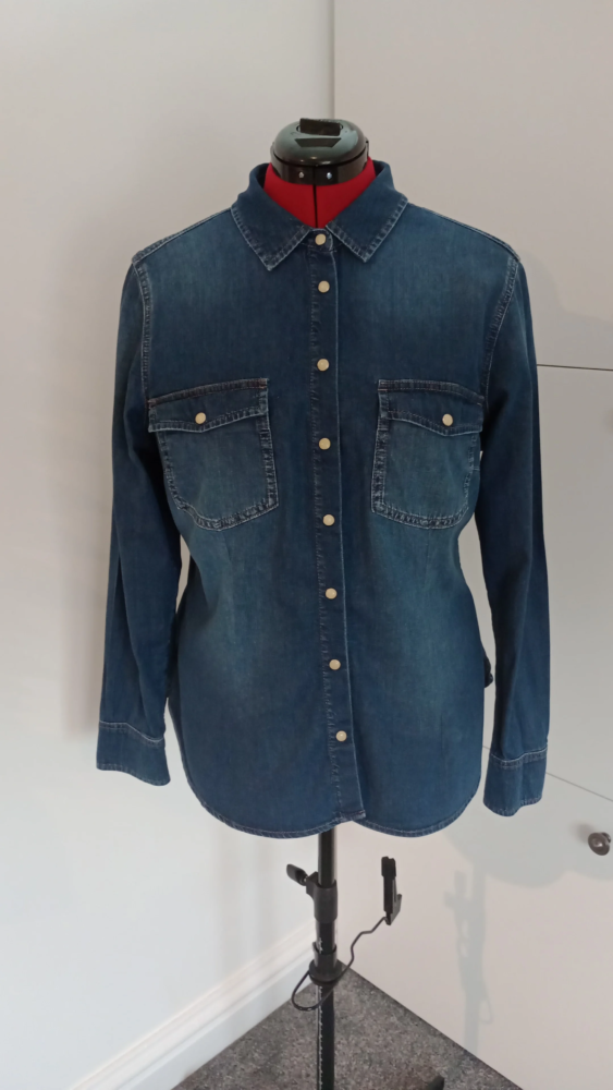 Butterfly Denim Shirt