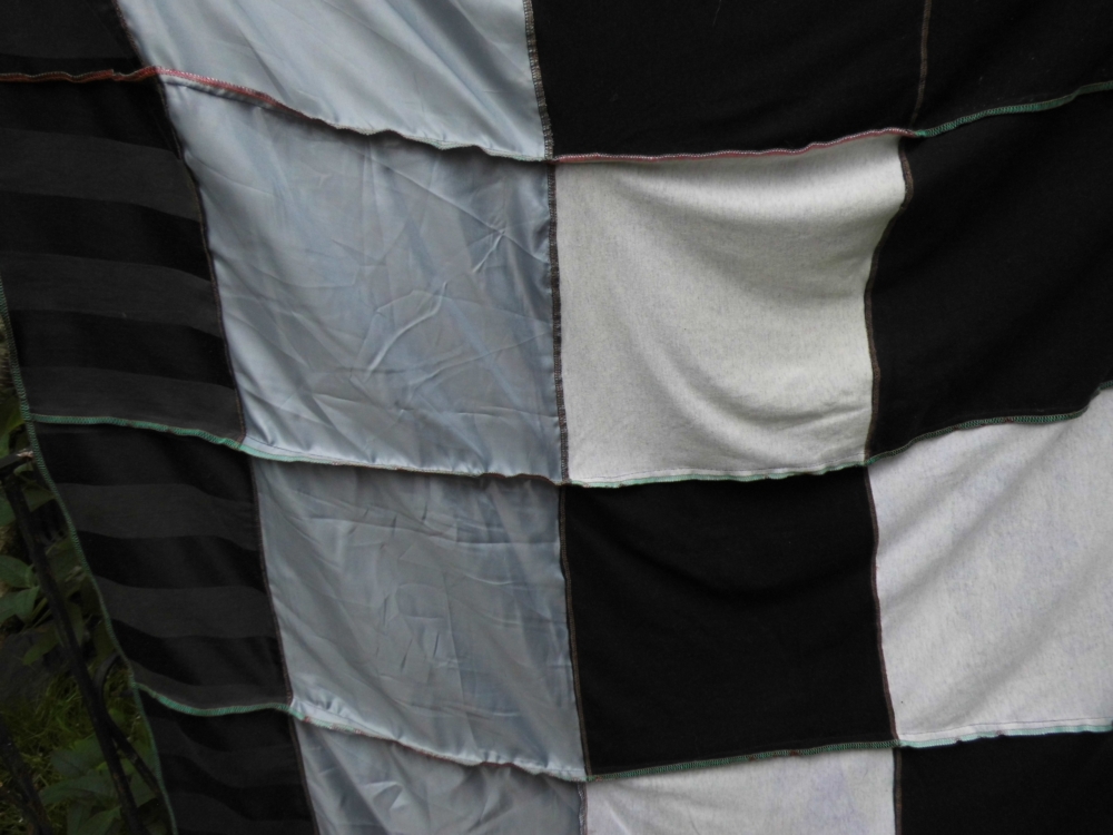 Old T-shirts and left over fabric