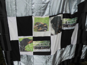 Old T-shirts and left over fabric