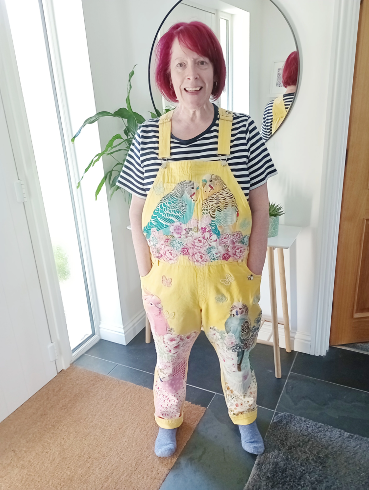 Yellow Budgie Dungarees
