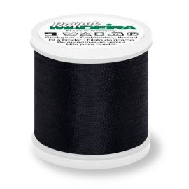 Madeira 9841_1000 | Rayon Embroidery Thread 1000m | Black