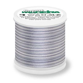 Madeira 9840_2017 | Rayon Multicolor Embroidery Thread 200m | Ombre/Grey/Silvers
