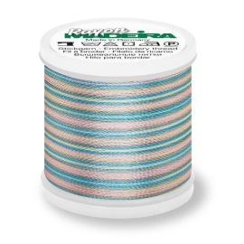 Madeira 9840_2103 | Rayon Multicolor Embroidery Thread 200m | Bright Baby Pink/Mint/Blue