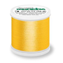 Madeira 9840_1137 | Rayon Embroidery Thread 200m | Orange Yellow