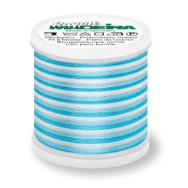 Madeira 9840_2025 | Rayon Multicolor Embroidery Thread 200m | Ombre/Teal/Blues