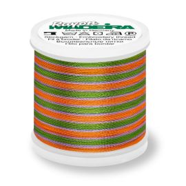 Madeira 9840_2143 | Rayon Multicolor Embroidery Thread 200m | Green/Purple/Gold