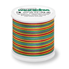 Madeira 9840_2147 | Rayon Multicolor Embroidery Thread 200m | Lavender/Yellow/Green