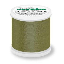 Madeira 9840_1157 | Rayon Embroidery Thread 200m | Medium Army Green