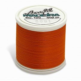 Madeira Aerofil Sewing Thread | 100m | No.120 | Dark Orange | 9124_8651