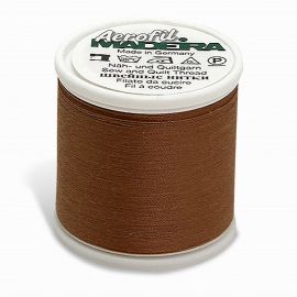 Madeira Aerofil Sewing Thread | 100m | No.120 | Dark Tan Clay | 9124_9885