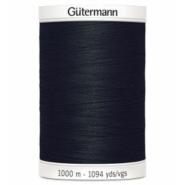 Gutermann Sew All Thread | 1000m | Black 000