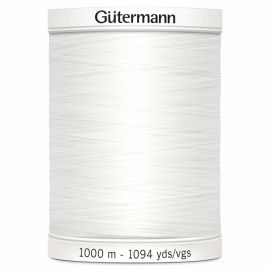 Gutermann Sew All Thread | 1000m | White 800