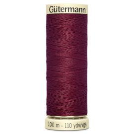 Gutermann Sew All Thread | 100m | Burgundy 375