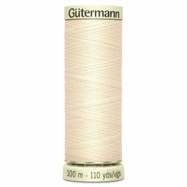 Gutermann Sew All Thread | 100m | Cream 414