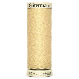 Gutermann Sew All Thread | 100m | Creamy Yellow 325